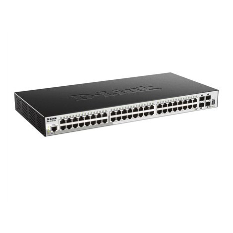 D-Link | Stackable Smart Managed Switch with 10G Uplinks | DGS-1510-52X/E | Managed L2 | Rackmountable | 10/100 Mbps (RJ-45) por - 2